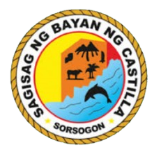 MUNICIPALITY OF CASTILLA, SORSOGON Official Seal