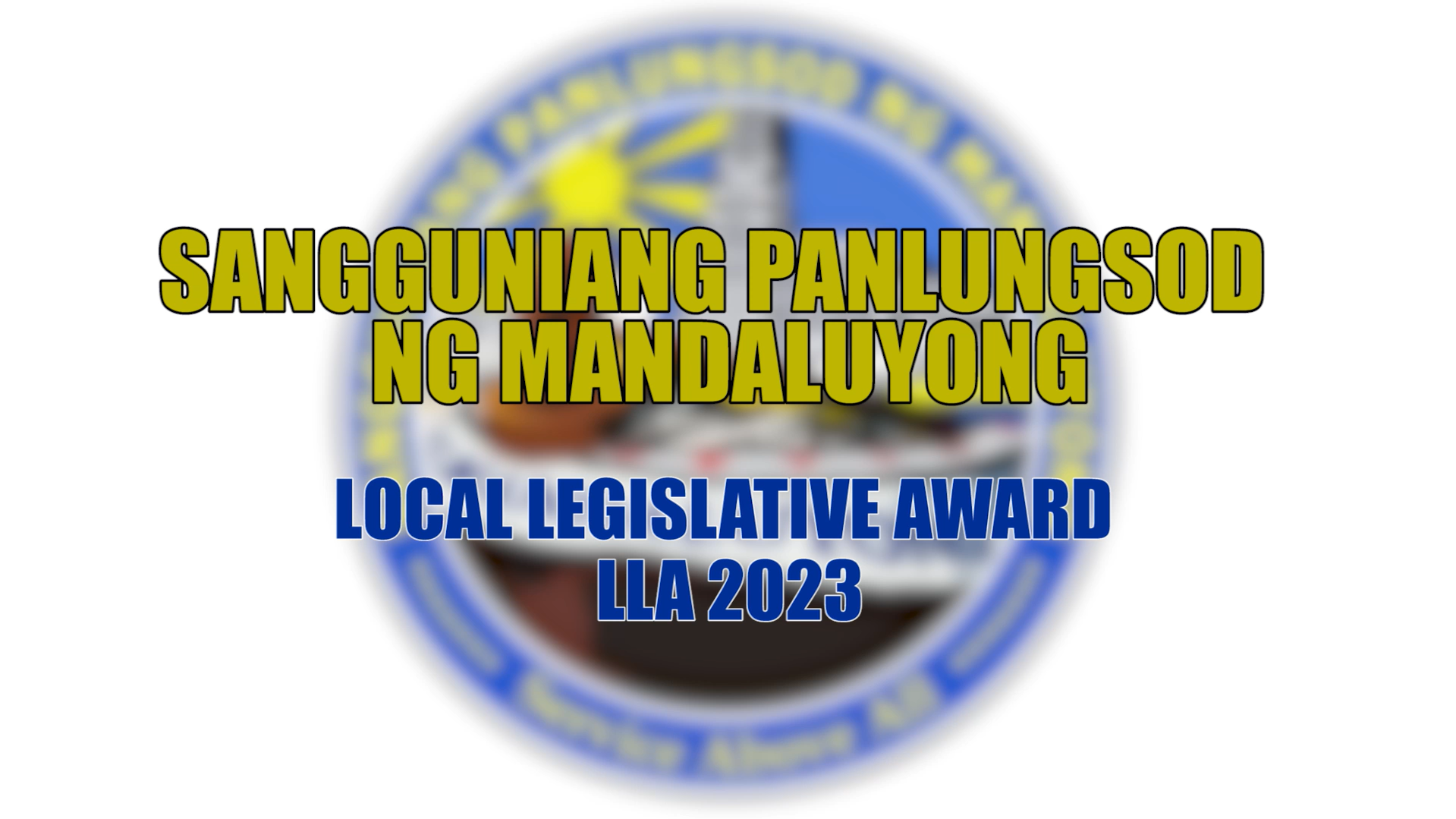 Local Legislative Award 2023