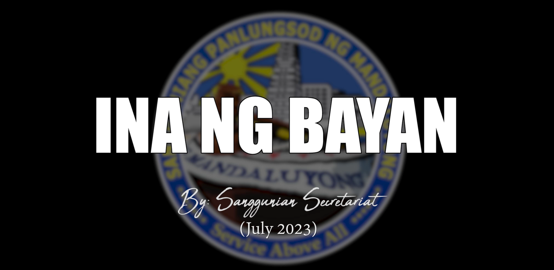 Ina ng Bayan (By: Sanggunian Secretariat)